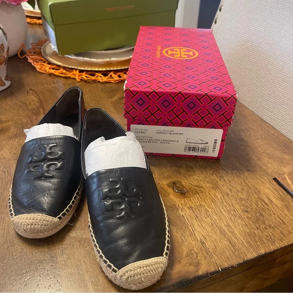 Tory Burch espadrilles Black